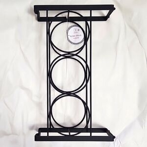 Black Stackable Wine Rack